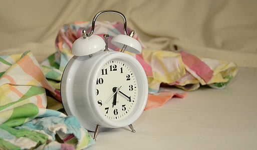 alarm clock, stand up, morning, bed, arouse, time, clock