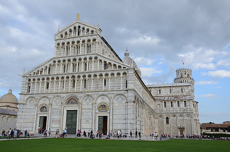 Pisa, tur, turisme, Italia, turisme i trin, kirkens trin, tårn i pisa