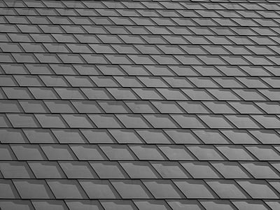 shingle, pattern, regularly, geometry, four corner, many, black and white