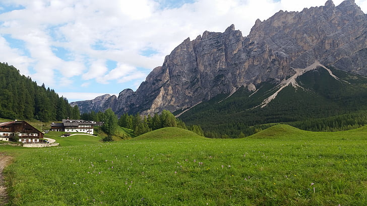 mountains, dolomites, italy, hiking, south tyrol, landscape, summer