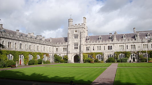 Cork, University college cork, pendidikan, pengetahuan, belajar, arsitektur, eksterior bangunan