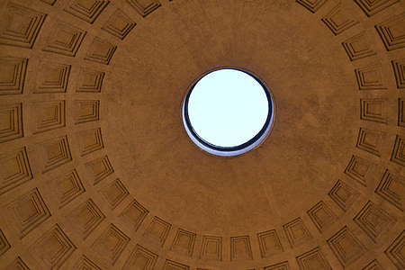 Dome, Pantheon, kyrkan, arkitektur, resor, byggnad, gamla