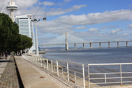 lisbon, portugal, bridge