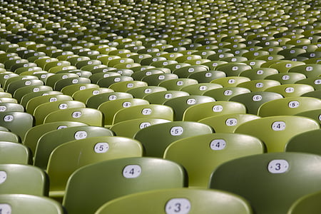 audience, auditorium, chairs, color, depth of field, empty, event