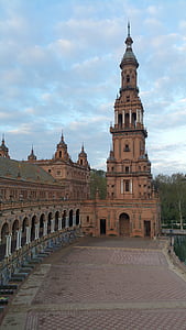 Plaza de españa, Španija square, Plaza, España, mejnik, Plaza espana, Plaza de españa