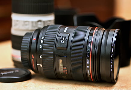lēcas, Canon objektīvu, tālummaiņas objektīvs, kameru optika, lēcas, foto iekārtām, fotogrāfs