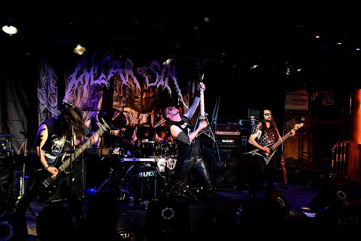 altar del pecat, viure, heavy metal, música, banda, grup, Concert