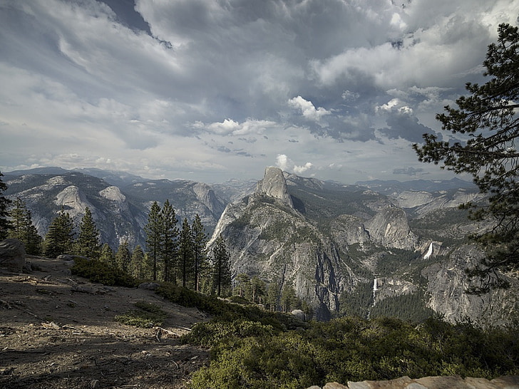 Yosemite rahvuspark, maastik, loodus, mägi, Travel, Välibassein, Valley