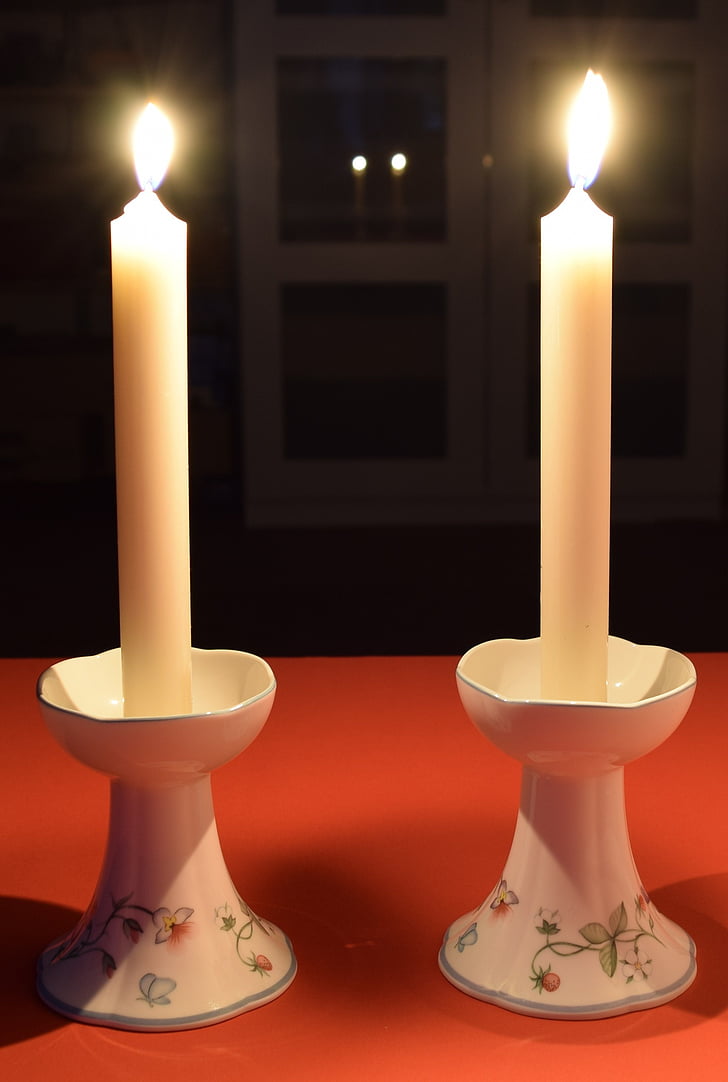 žvakė, Žvakių šviesa, atvaizdavimas, tamsus, atmosferos, liepsna, dega