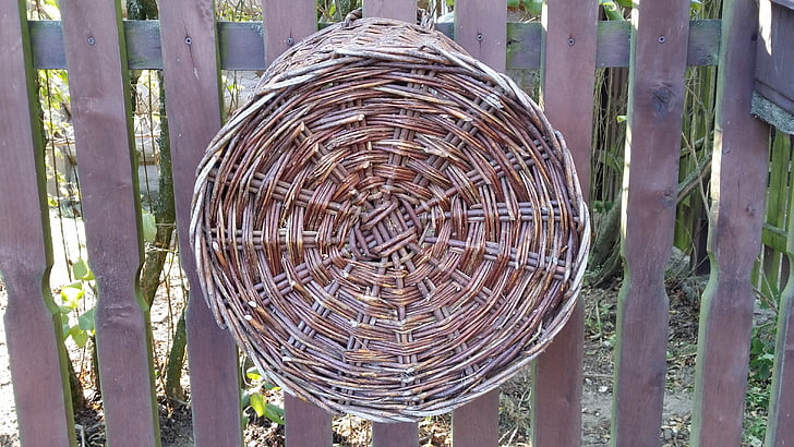 shopping cart, easter, wicker, the tradition of, decoration