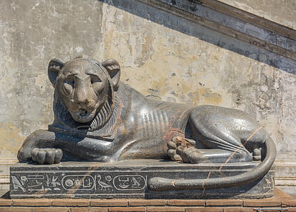 lleona, escultura, antic Egipte, el Vaticà, Itàlia, Roma