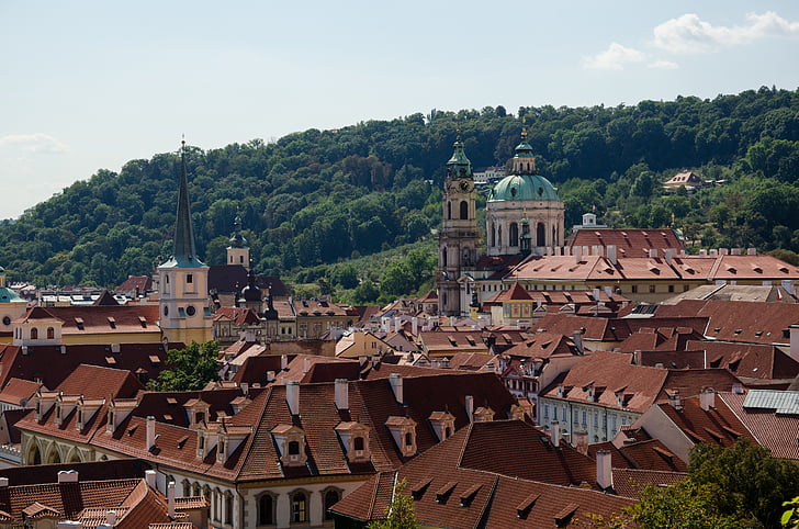 Prague, Europa, República Tcheca, cidade, capital, Historicamente, arquitetura