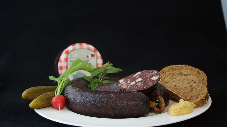 sausage, food, eat, delicious, substantial, cured meats, home cooked meals
