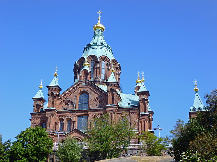 τον καθεδρικό ναό Uspenski, Ελσίνκι, Φινλανδία, Εκκλησία