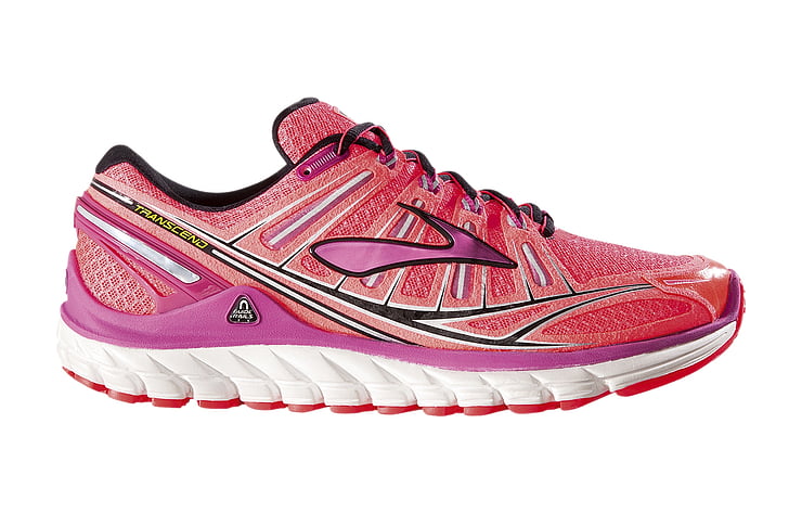 red, pink, mizuno, running, shoe, fitness, sport