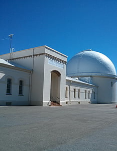 observatory, blue sky, astronomy, blue, sky, telescope, science