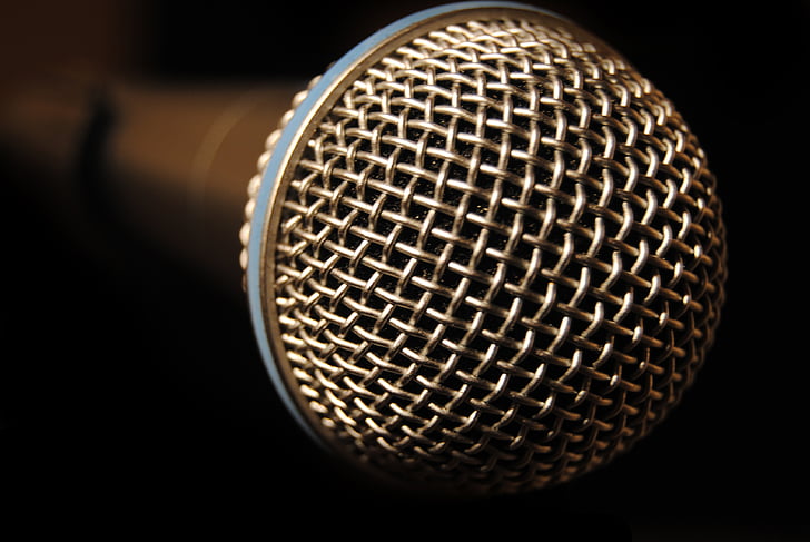 microphone, record, speak, talk, mic, shure beta 58