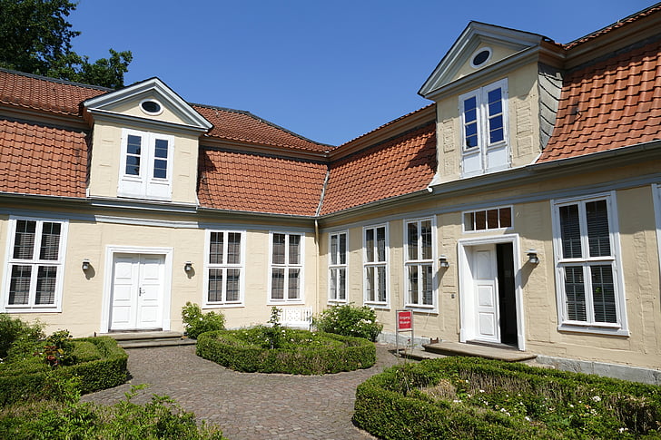 Wolfenbüttel, casco antiguo, Baja Sajonia, históricamente, edificio, casa de Lessing, Lessing