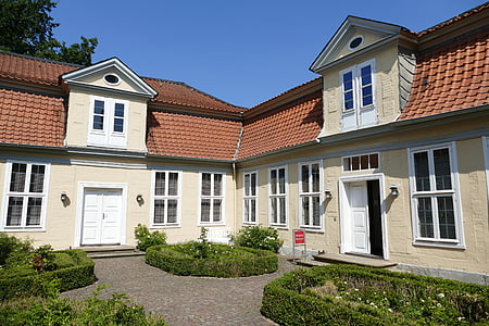 Wolfenbüttel, gamla stan, Niedersachsen, historiskt sett, byggnad, Lessing hus, Lessing