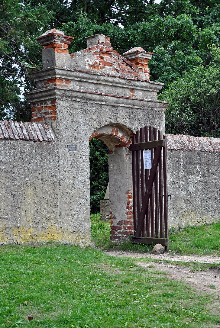 Στόχος, τοίχου, Είσοδος, πόρτα, παλιά, πέτρα, κτίριο