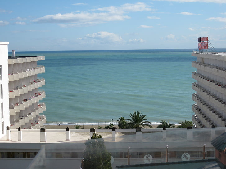 Sea, Beach, Hotel, arhitektuur