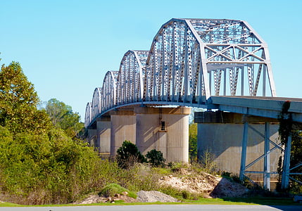 tiltas, kraštovaizdžio, metalinis tiltas, Architektūra, kelionės, vaizdingas, tiltų statyba