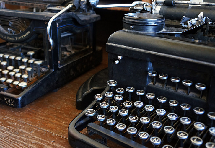 typewriter, antique typewriters, vintage, antique, old typewriters, type, write