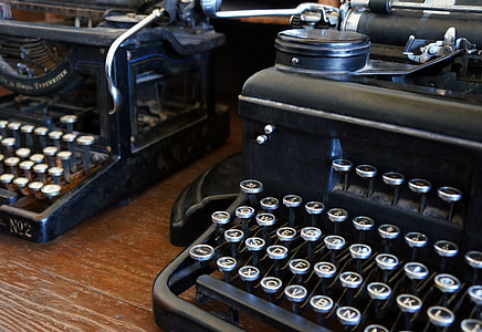 skrivemaskine, antikke skrivemaskiner, vintage, antik, gamle skrivemaskiner, type, skrive