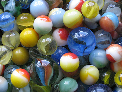 marbles, toys, shooters, glass, collectibles, childhood