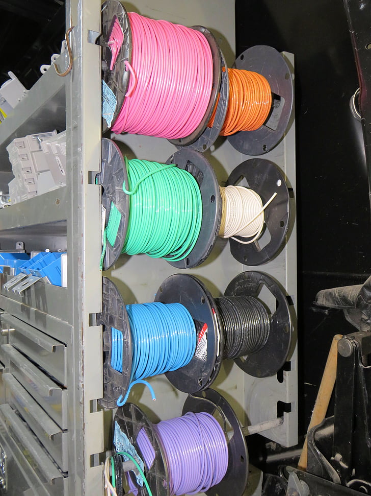 wire, rack, electrical, construction, stranded, van, commercial