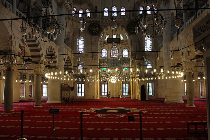 mecset, építészet, Törökország, épület, iszlám, Isztambul, vallás