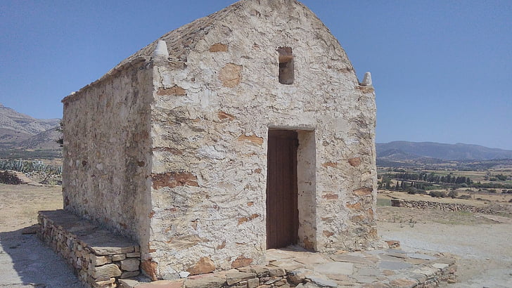 kaple, Středomořská, Řecko, Architektura, Hora, kultur, Historie