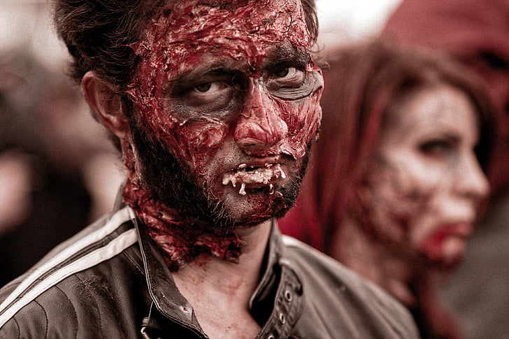 zombie, lihaa eater, kuollut, karmea, pelottava, Apocalypse, syövillä