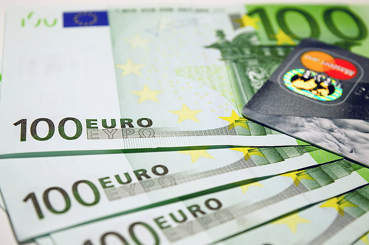 Euro, rahaa, käteisellä, talouden, talouden, voitto, liiketoiminnan