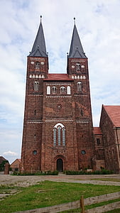 Церковь, Монастырь, Романский, Шпиль
