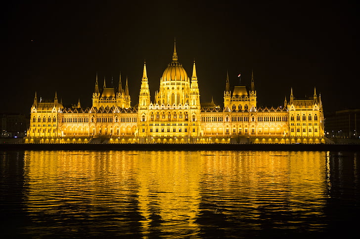budapest, hungary, parliament, building, palace, government, city trip