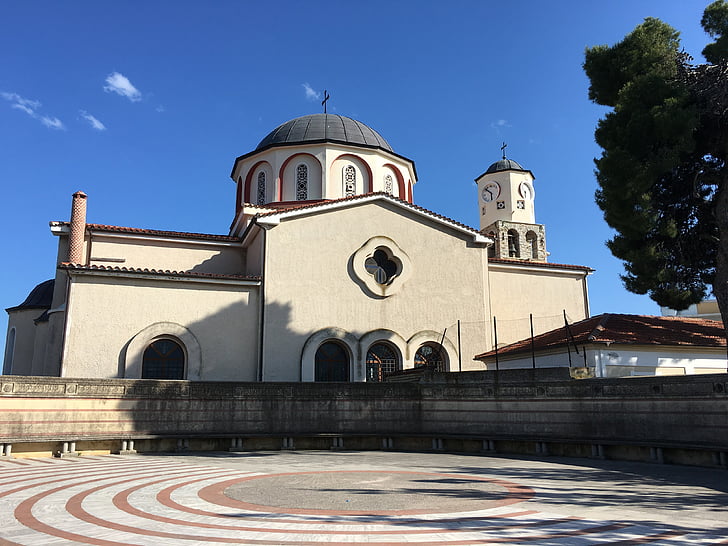 Kreeka, Kavala, vanalinna, kirik, Landmark