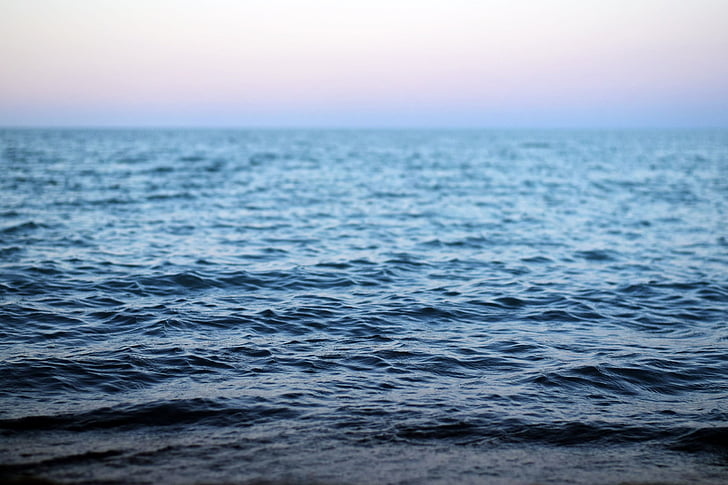platja, natura, oceà, a l'exterior, Mar, marí, vora del mar