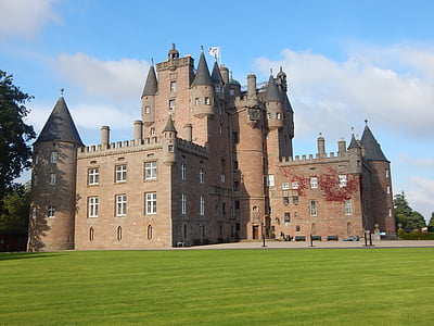 glamis, forfar, scotland, castle
