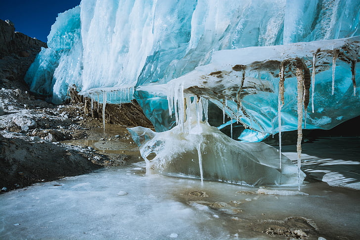 ทิเบต, ธารน้ำแข็ง 40, การท่องเที่ยว, น้ำแข็ง, สะท้อน, ฤดูหนาว, อุณหภูมิเย็น
