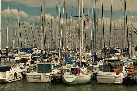 Porto, vela, água, bota, marinheiro, desportos aquáticos, Breskens