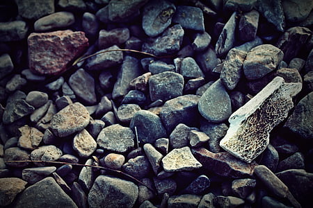kamni, kamen, rock, tla, tekstura, kosti