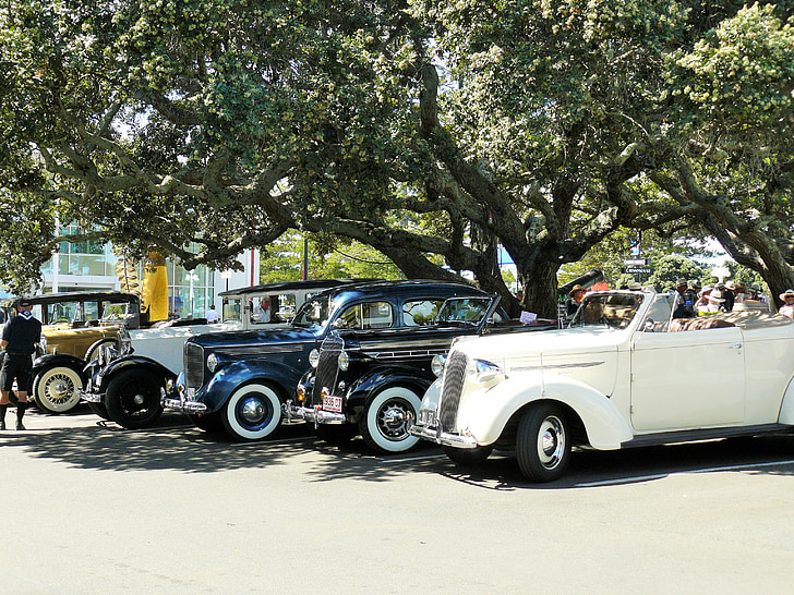 Classic, bilar, Deco, Vintage, Automobile, gamla, transport