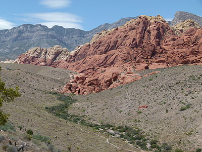 canyon de roche rouge, Nevada, é.-u., Parc national, nature, Rock