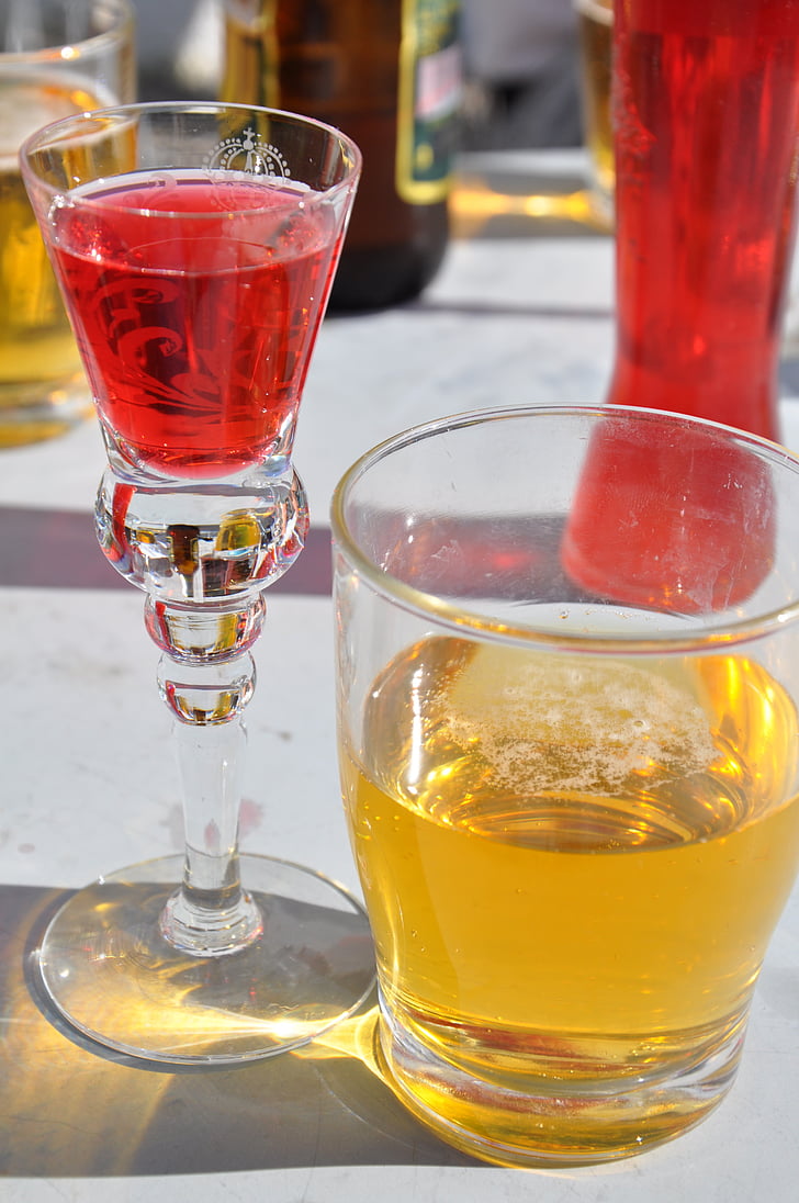 băutură, shot, bere, sticlă, solstiţiu de vară