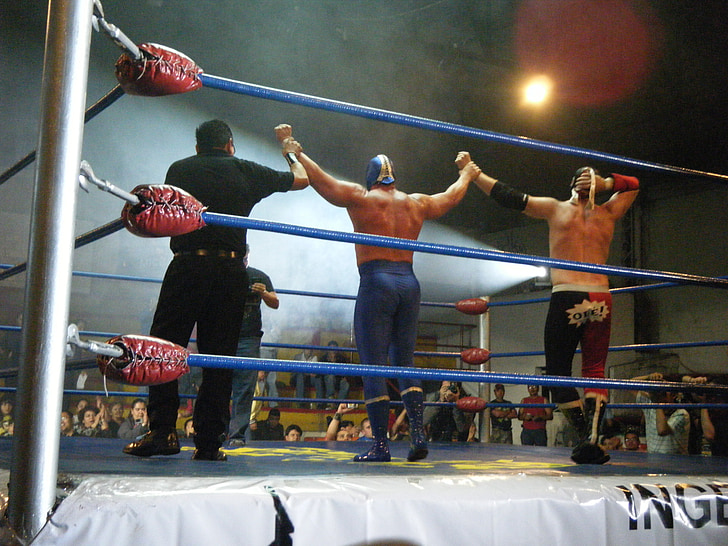 Wrestling, Messico, demone blu, passione