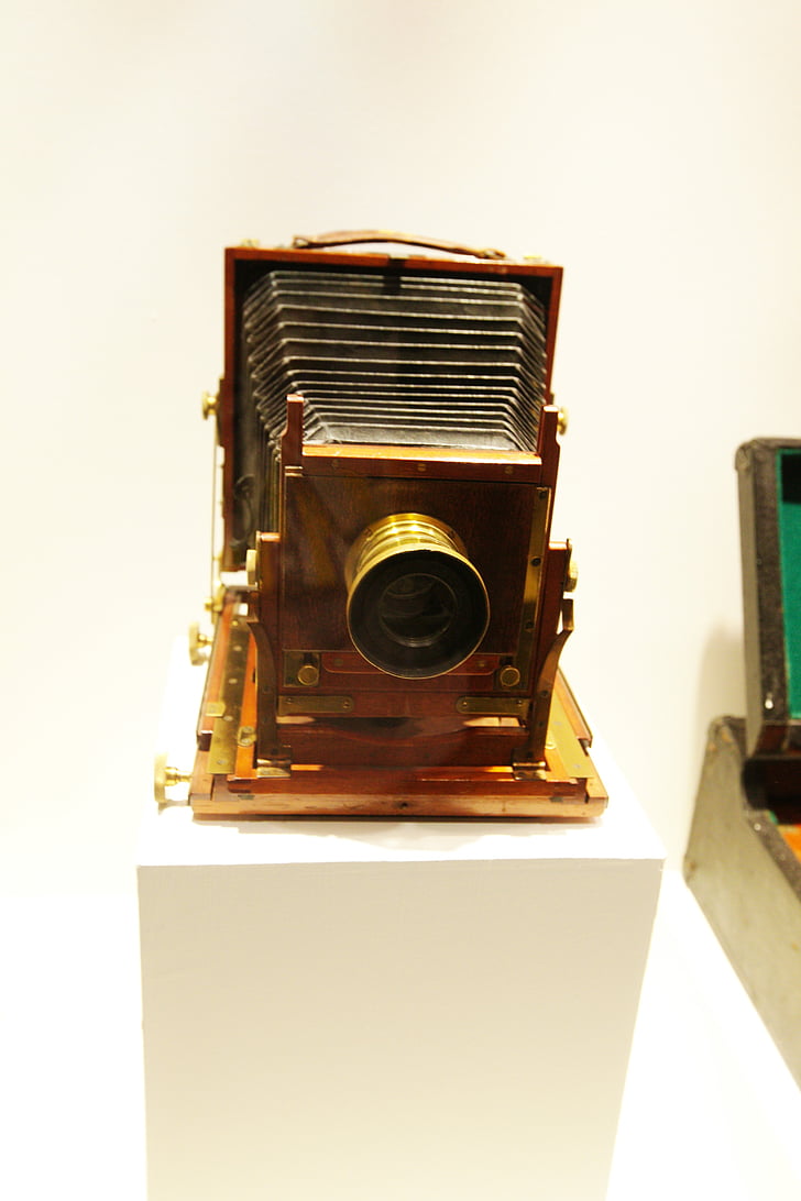 kamera, antik, barang lama