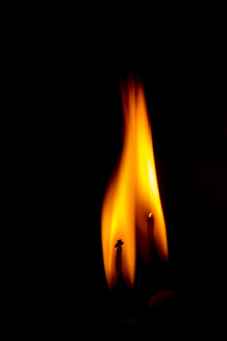 ali, flame, in the dark, burn, yellow, background, oil lamp