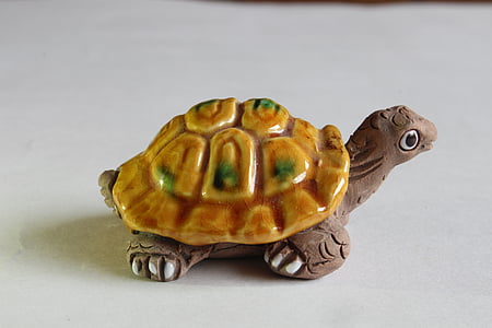 sköldpadda, hantverk, dekoration