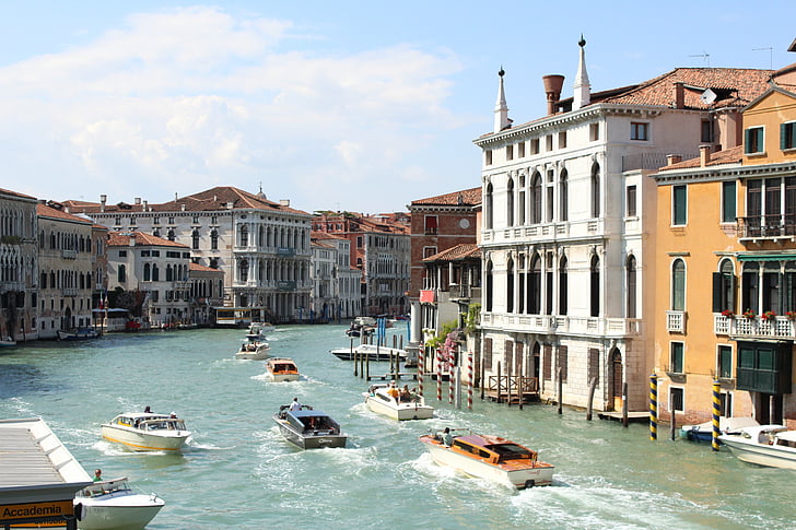 Италия, Венеция, лодки